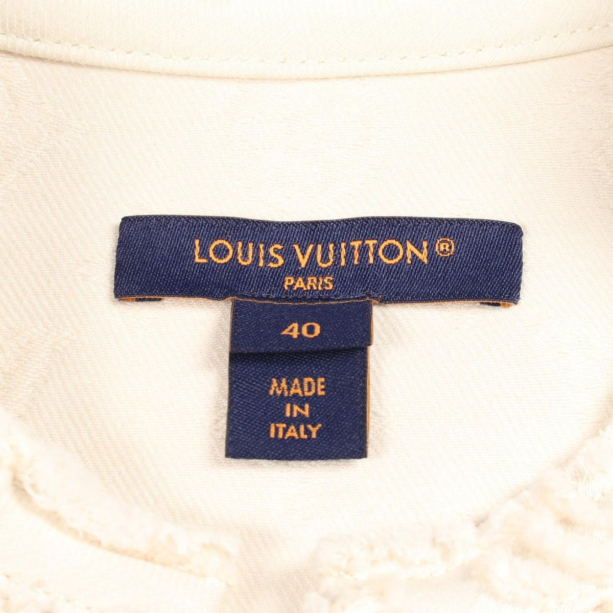 Louis Vuitton Dress Monogram Filke Pe Zip Up Cotton — view 3