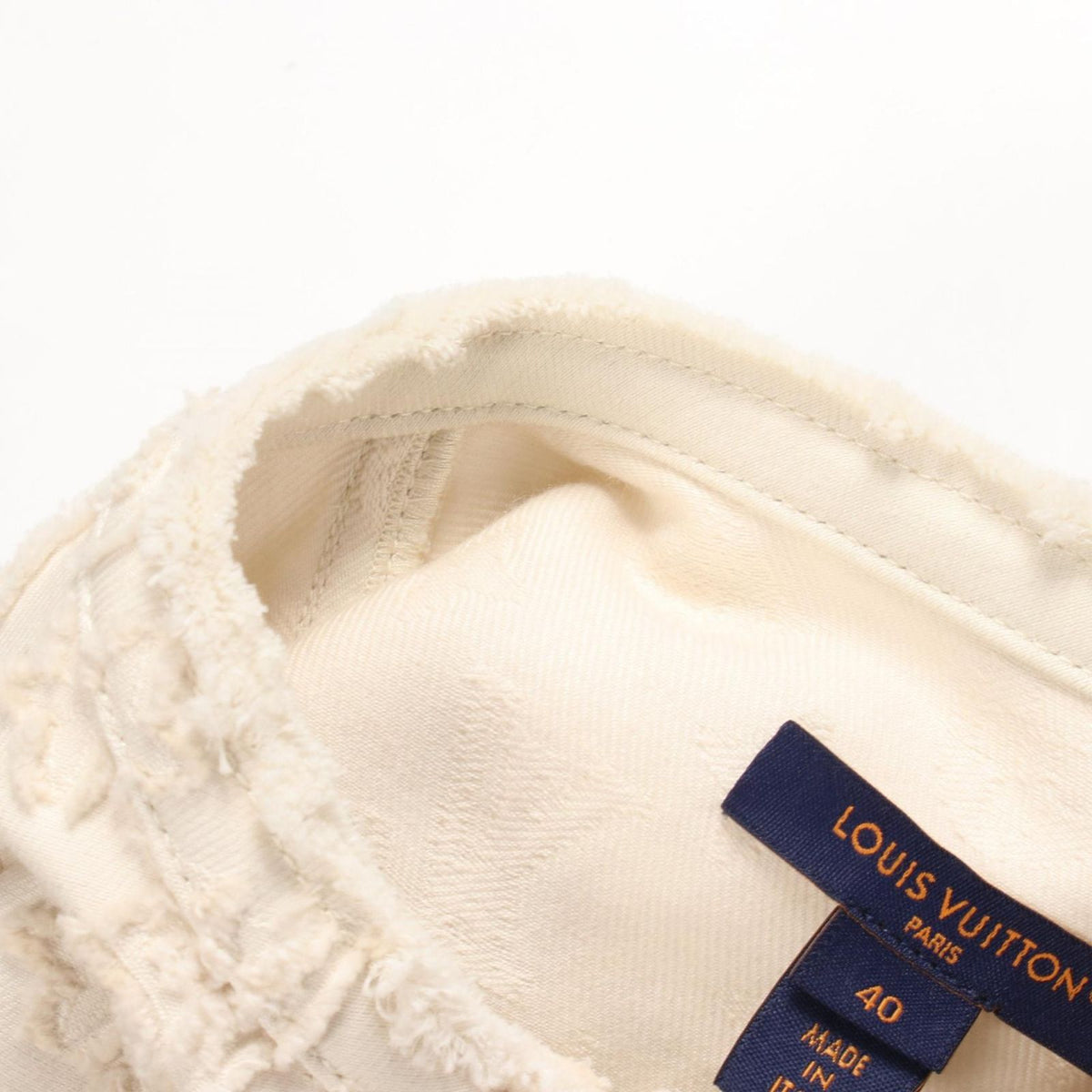 Louis Vuitton Dress Monogram Filke Pe Zip Up Cotton — view 8