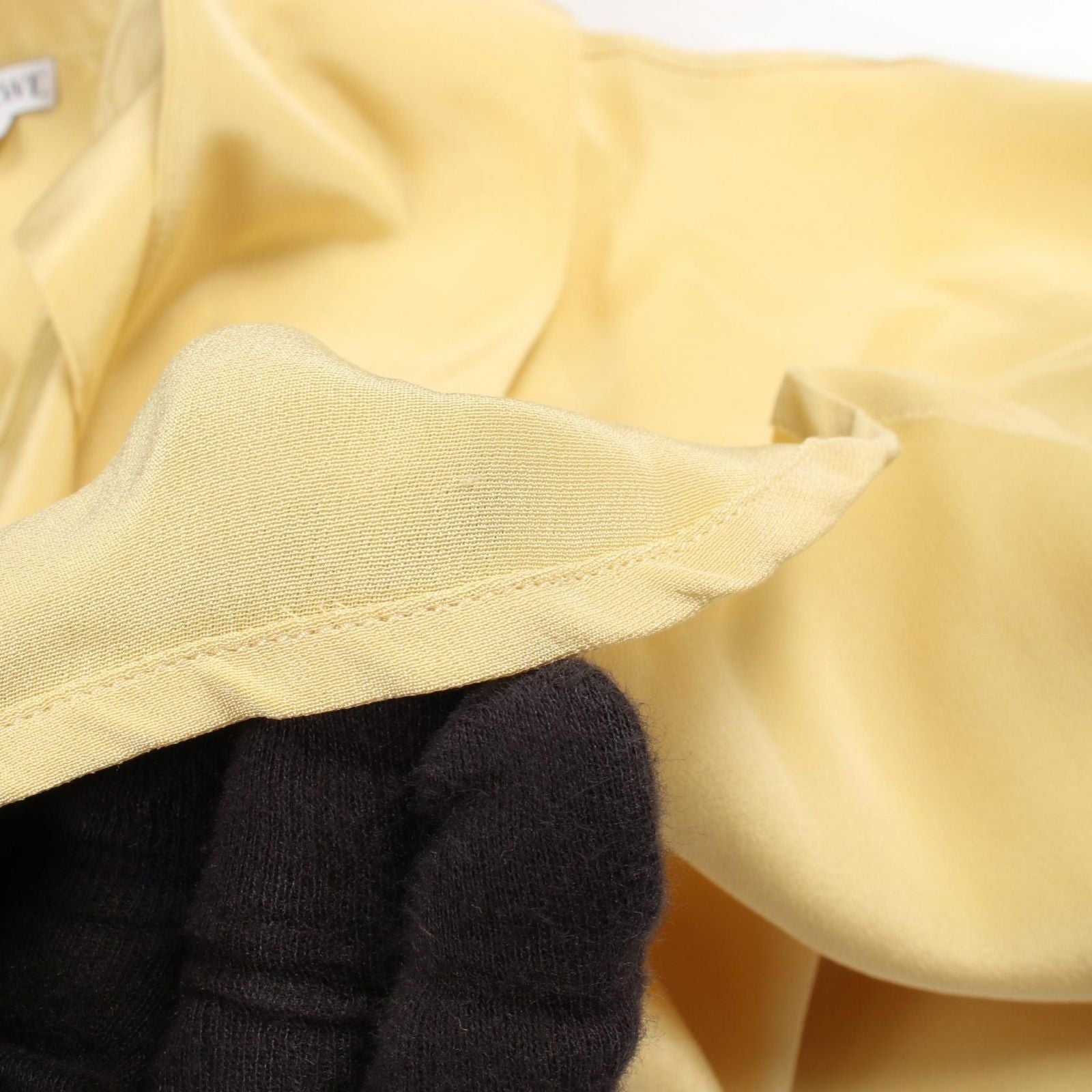 Loewe Anagram Long Sleeve Silk Shirt — view 7