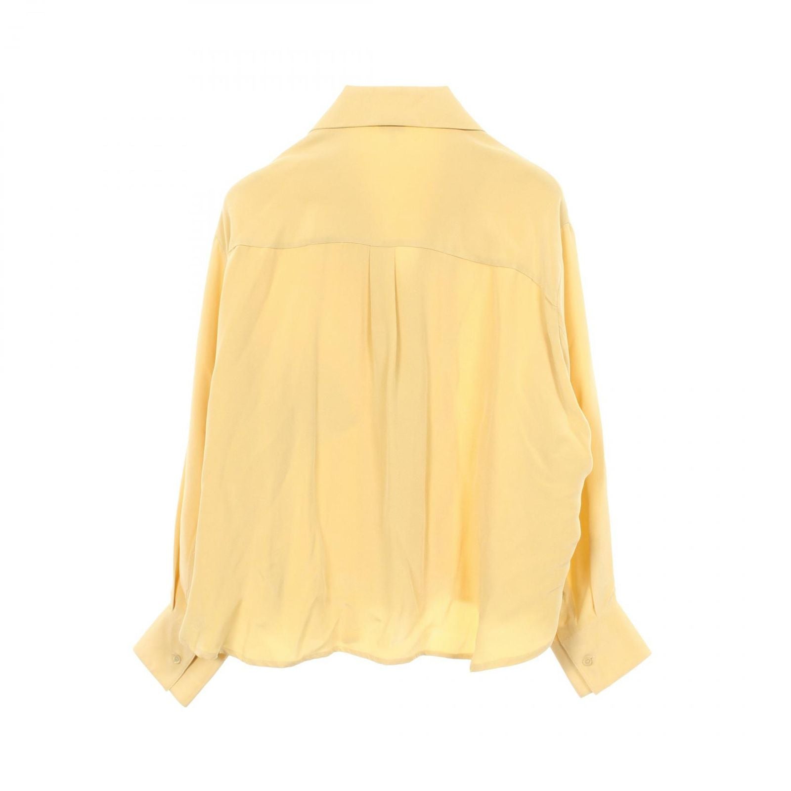 Loewe Anagram Long Sleeve Silk Shirt — view 2