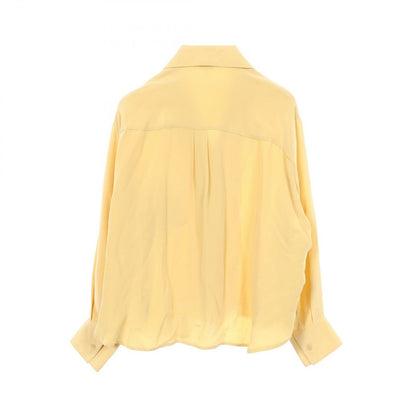 Loewe Anagram Long Sleeve Silk Shirt — view 2