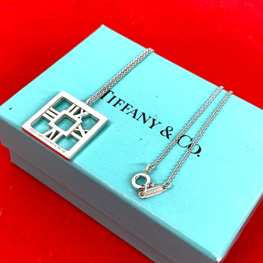 Tiffany & Co Vintage Atlas Necklace 925 Sterling Silver