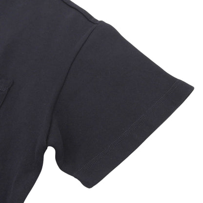 Louis Vuitton 100% Cotton Monogram Short Sleeve Knit Navy Sweater — view 5