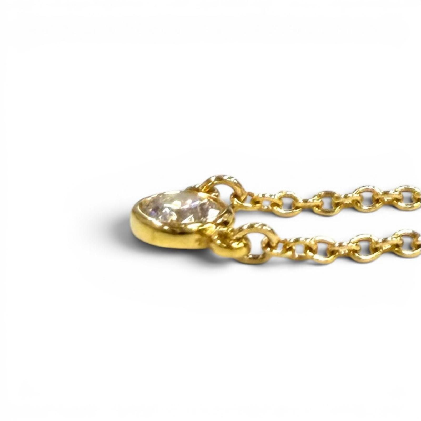 Tiffany & Co Elsa Peretti By The Yard Diamond Necklace Diameter 3.80 41 — view 5