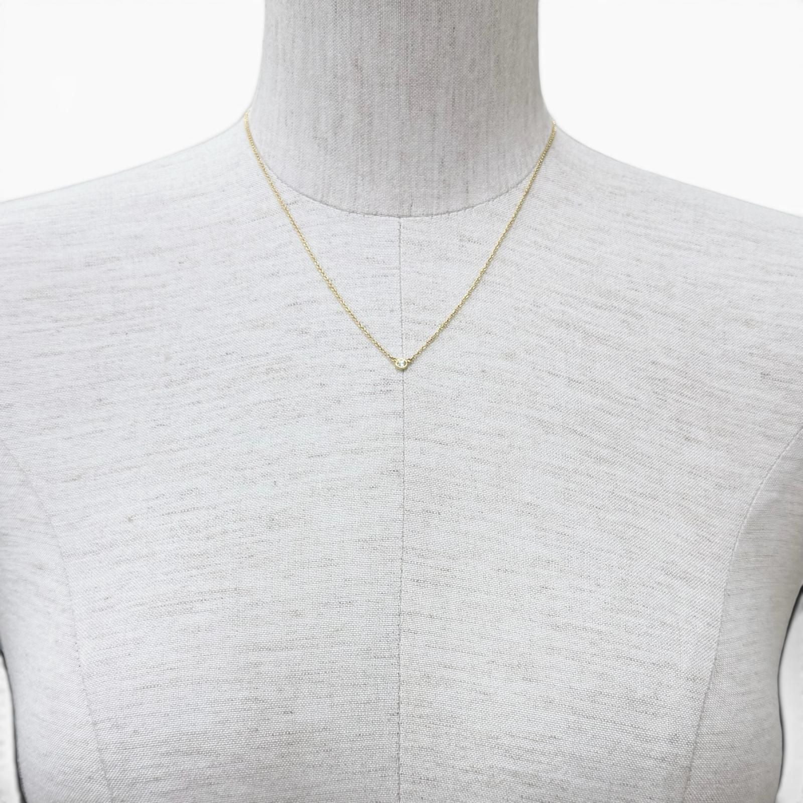 Tiffany & Co Elsa Peretti By The Yard Diamond Necklace Diameter 3.80 41 — view 3