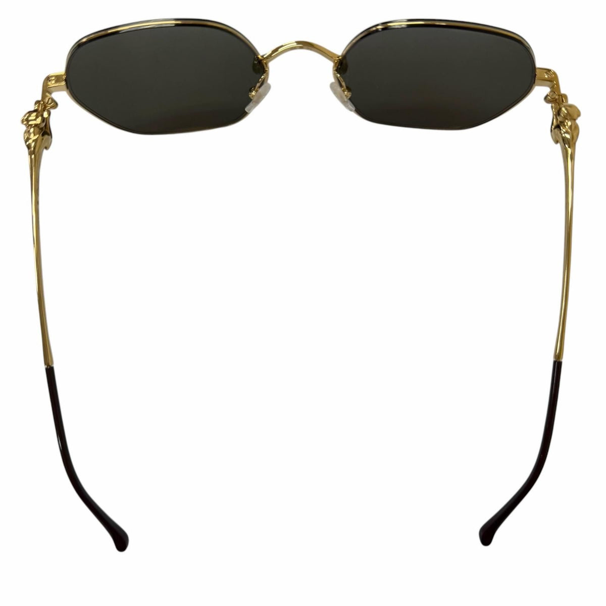 Cartier Panthere de Cartier Mirror Lens Sunglasses Gold Eyewear — view 6