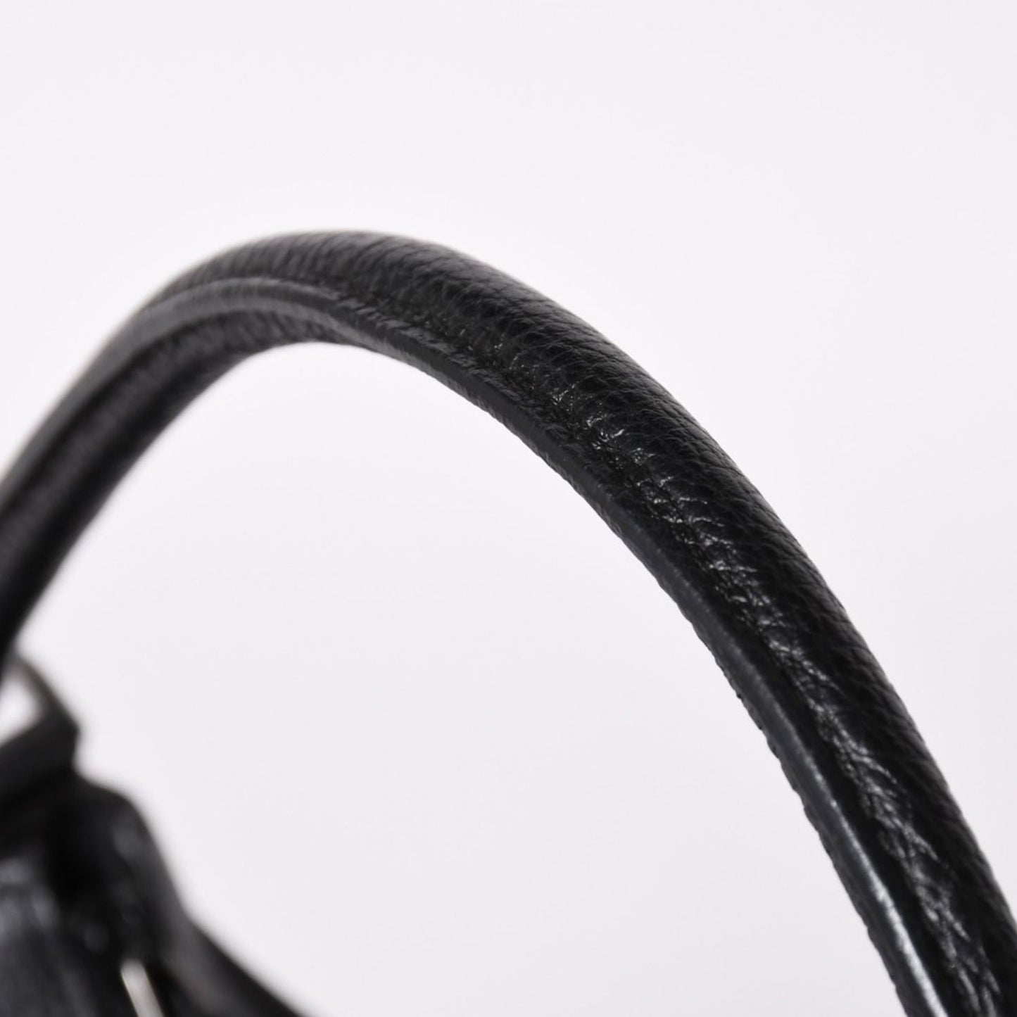 Gucci Hobo Handbag GG Canvas Leather Black Silver — view 6