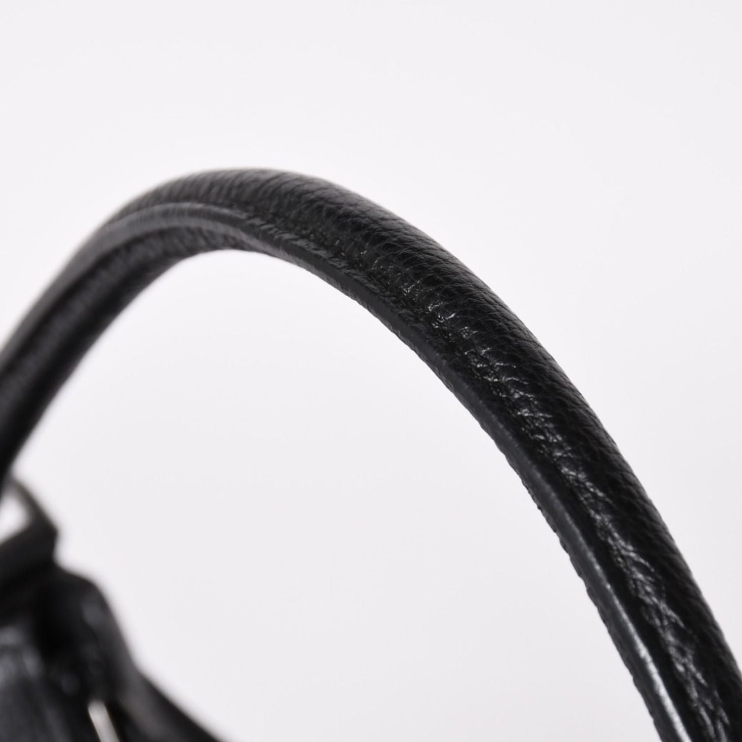 Gucci Hobo Handbag GG Canvas Leather Black Silver — view 6