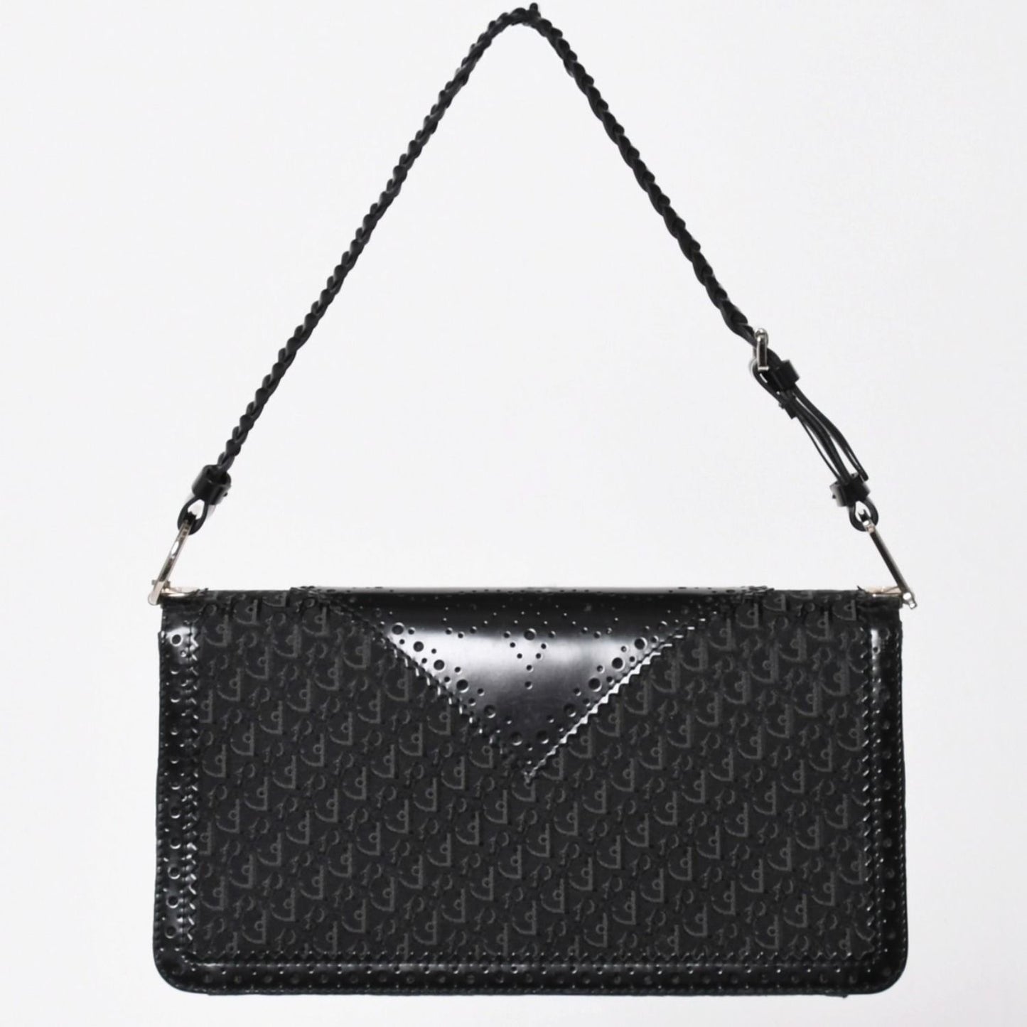 Dior Jacquard Trotter Pattern Bag Cotton Canvas — view 2
