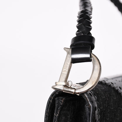 Dior Jacquard Trotter Pattern Bag Cotton Canvas — view 5
