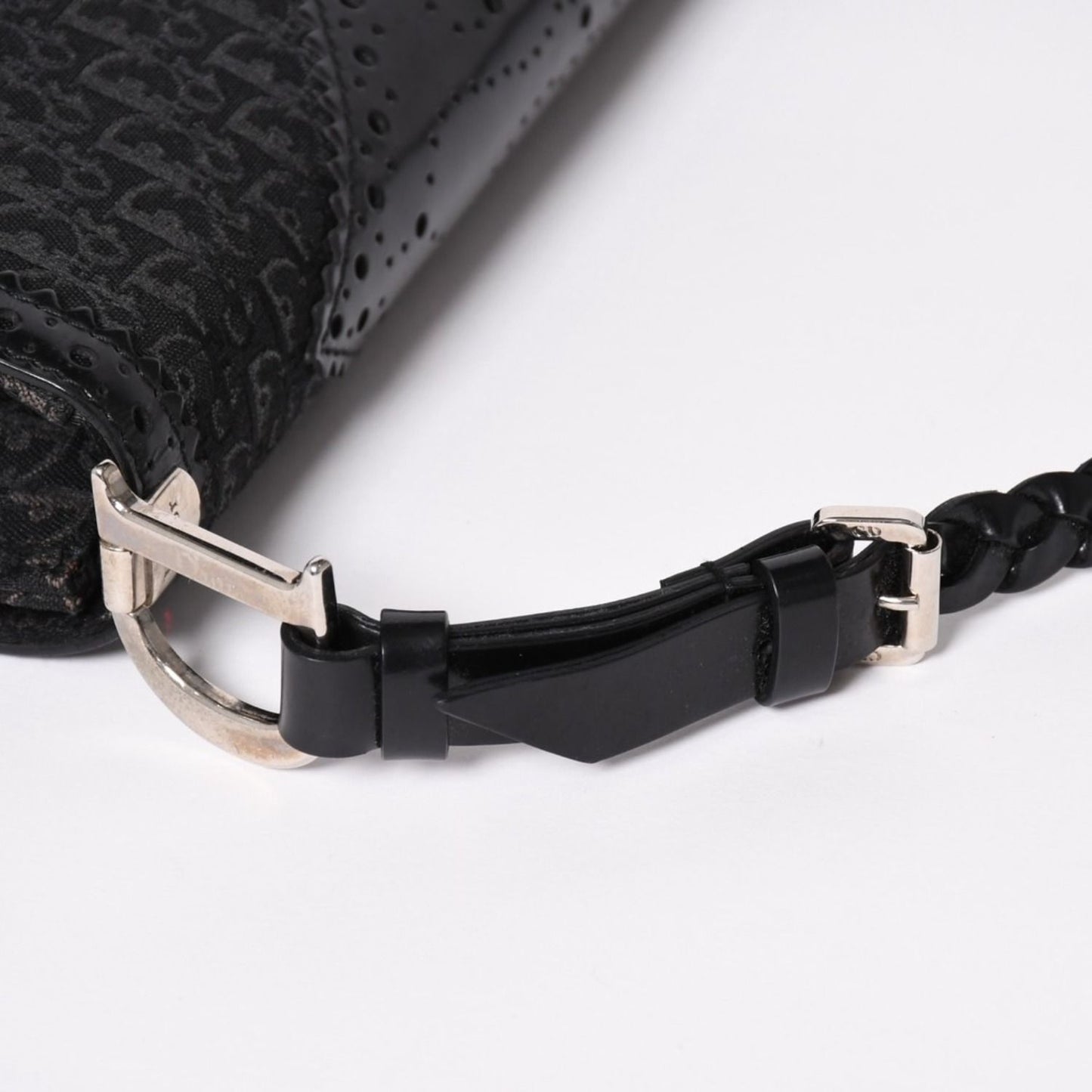 Dior Jacquard Trotter Pattern Bag Cotton Canvas — view 8