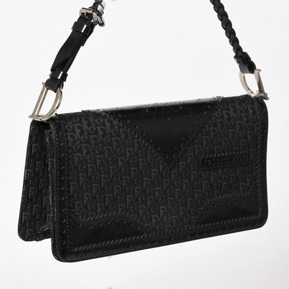 Dior Jacquard Trotter Pattern Bag Cotton Canvas — view 3