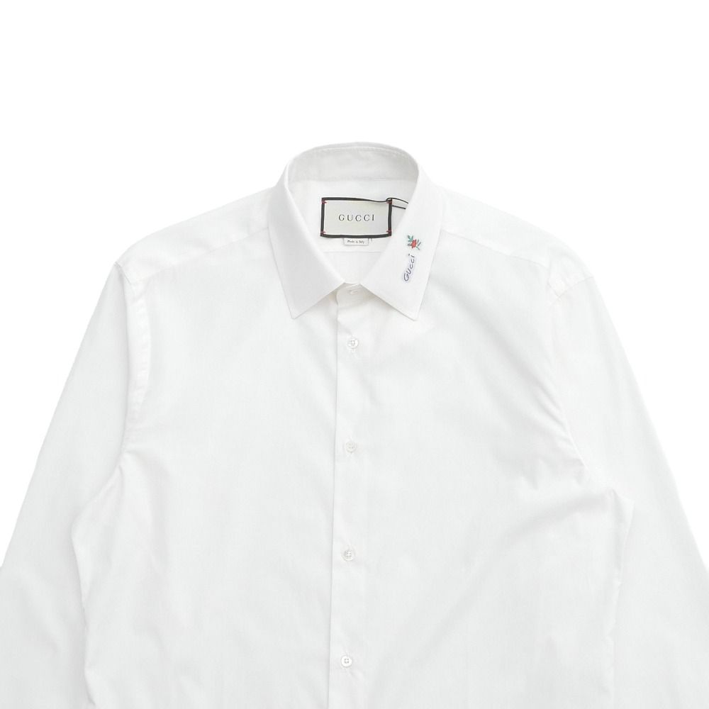 Gucci Long Sleeve Shirt 41 16 Michele Era Flower Logo — view 3