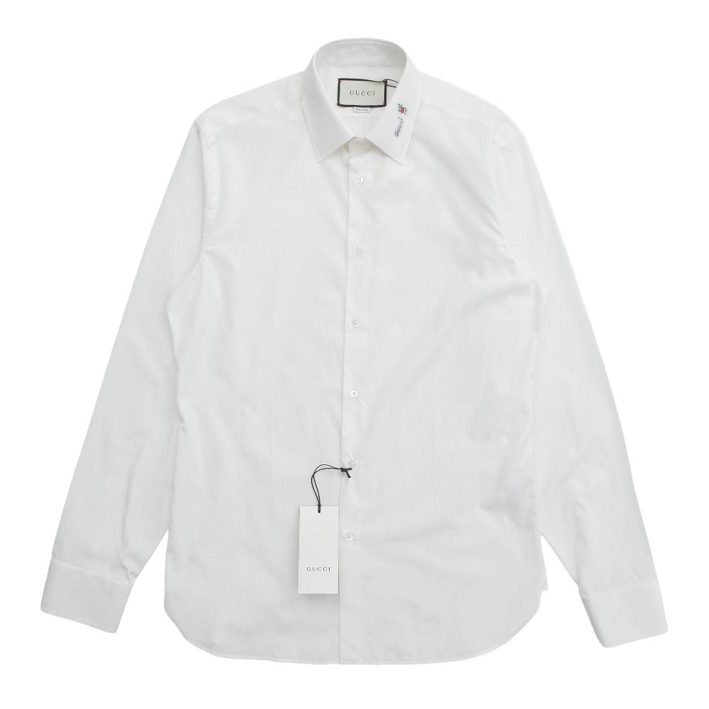Gucci Long Sleeve Shirt 41 16 Michele Era Flower Logo — view 2