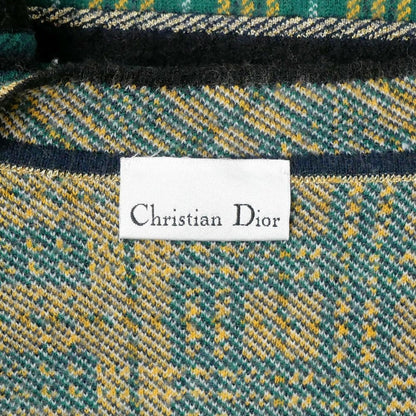 Dior Cardigan M CD Logo Button Plaid Pattern — view 7