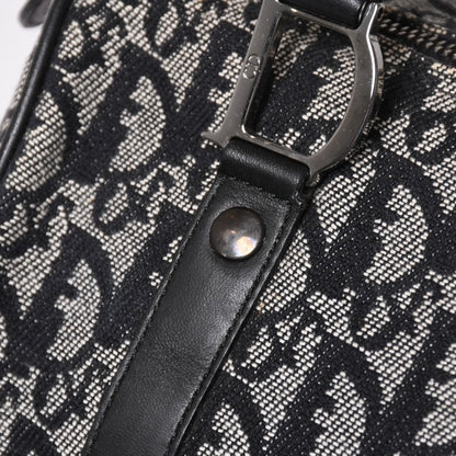 Dior Speedy 25 Handbag Trotter Black Silver — view 8