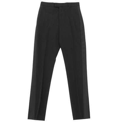 Bottega Veneta Wool Side Line Tapered Pants Black 44
