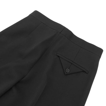 Bottega Veneta Wool Side Line Tapered Pants Black 44 — view 4