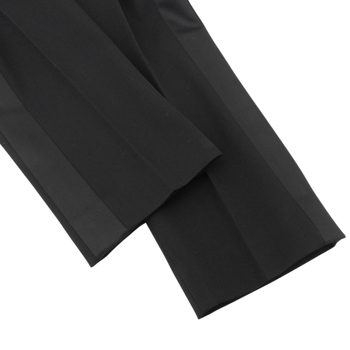Bottega Veneta Wool Side Line Tapered Pants Black 44 — view 5