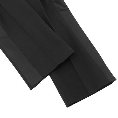 Bottega Veneta Wool Side Line Tapered Pants Black 44 — view 5