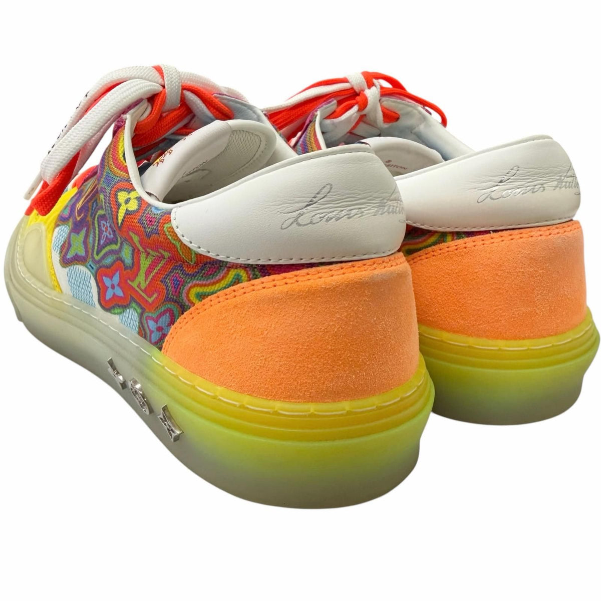 Louis Vuitton LV Ori Line Canvas Suede Monogram Low-Cut Sneakers Multicolor 8 — view 6