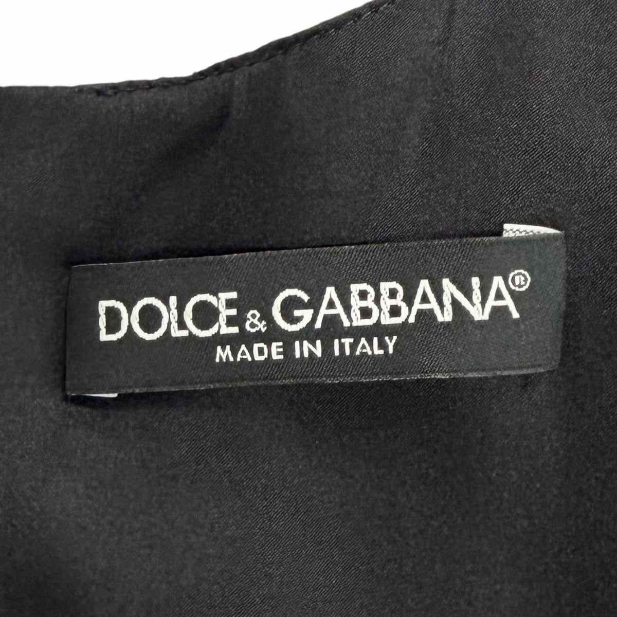 Dolce & Gabbana Black Tag Cotton Silk Floral Jacquard Sleeveless Dress Red 38 — view 6