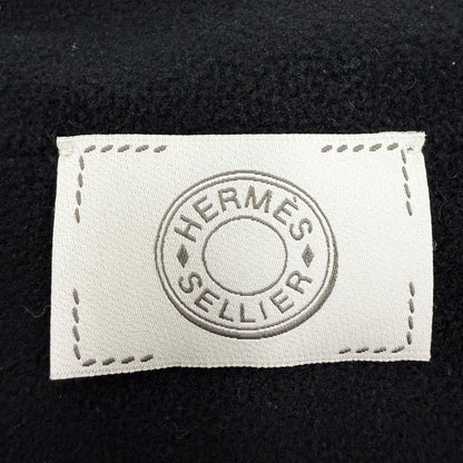 Hermes Fleece Warm Up Side Motif Zip Up Jacket Dark Green — view 8