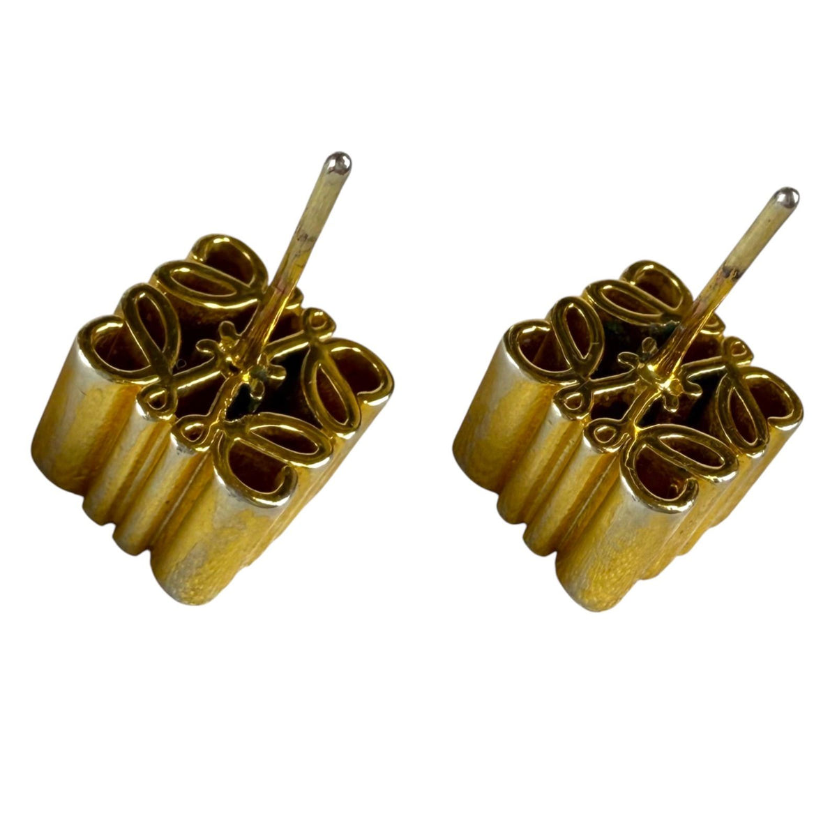 Loewe Anagram Stud Earrings Cube — view 6