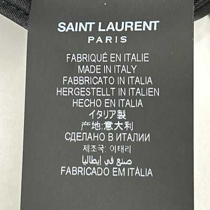 Saint Laurent Paris Purple Velour Peak Lapel Pie Ring Tailored Jacket 48 — view 5