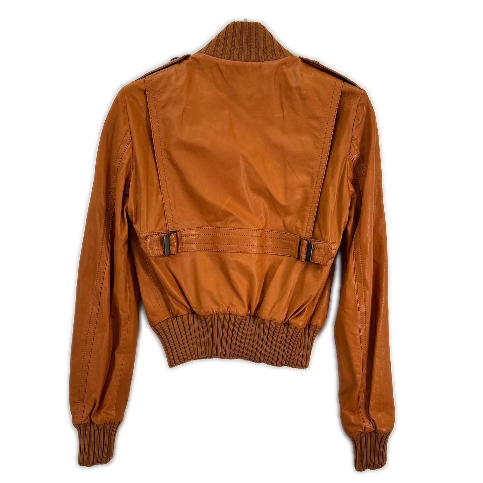 Gucci Orange Madonna Bomber Jacket Era 40 — view 2