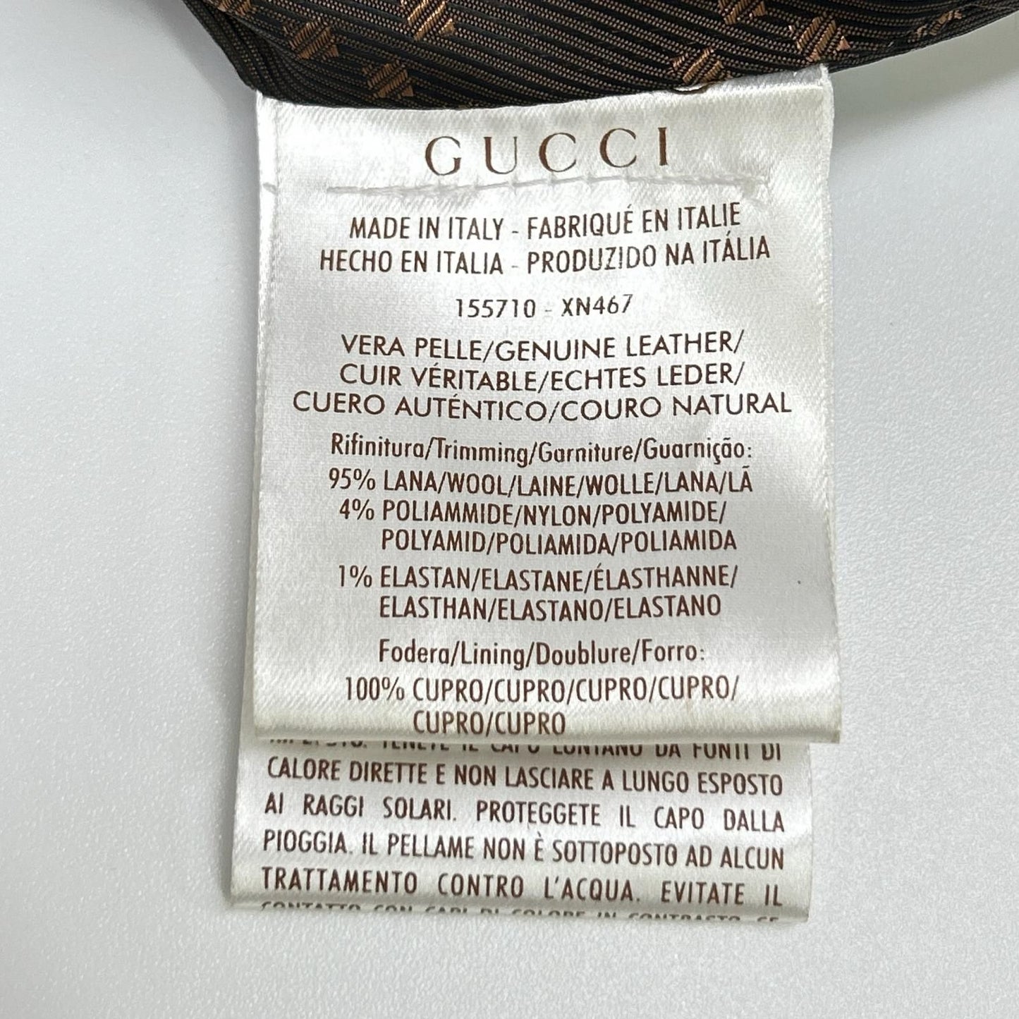 Gucci Orange Madonna Bomber Jacket Era 40 — view 5