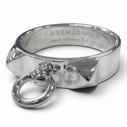Hermes Collier de Chien Ring Silver
