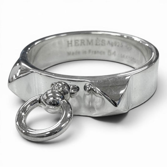 Hermes Collier de Chien Ring Silver
