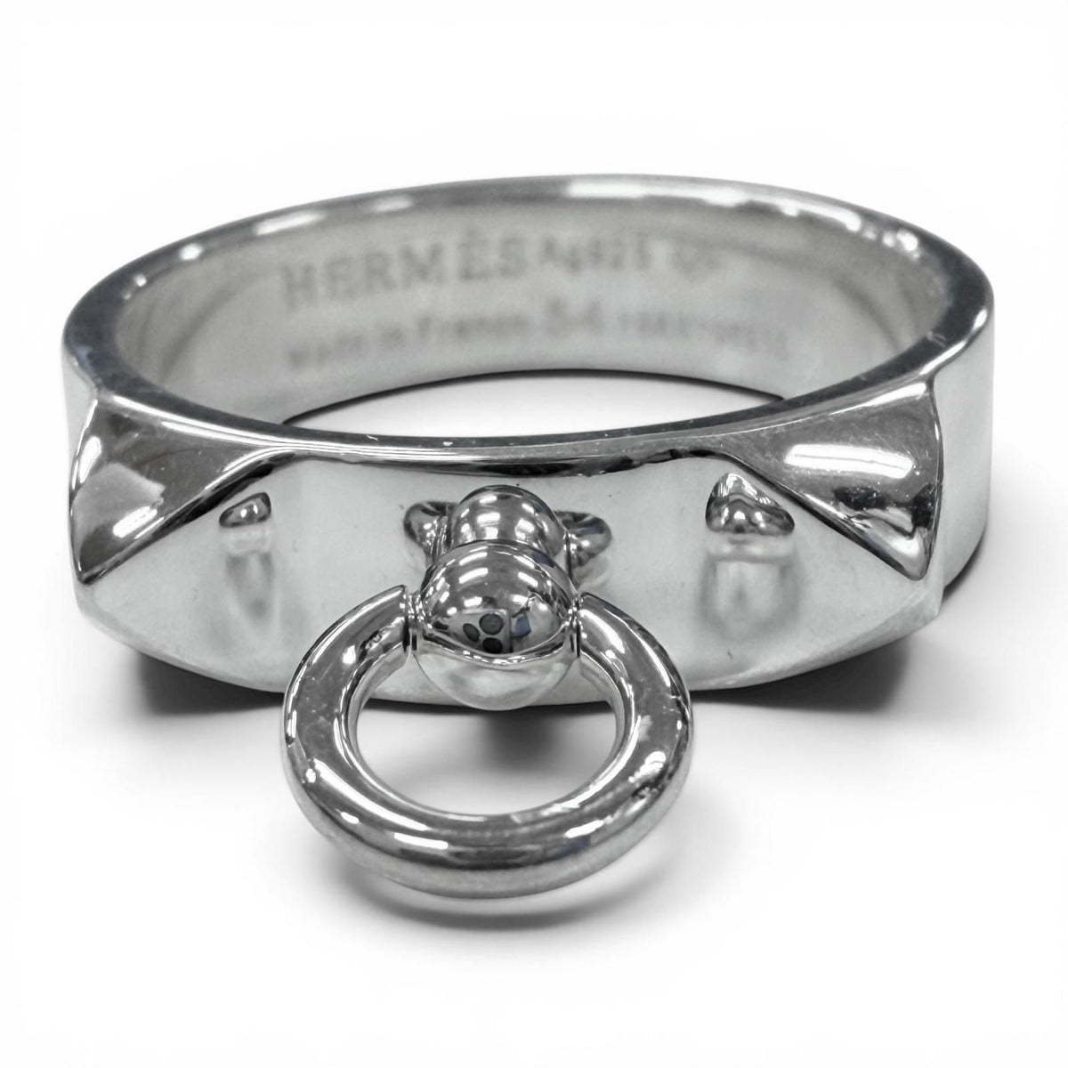 Hermes Collier de Chien Ring Silver — view 2