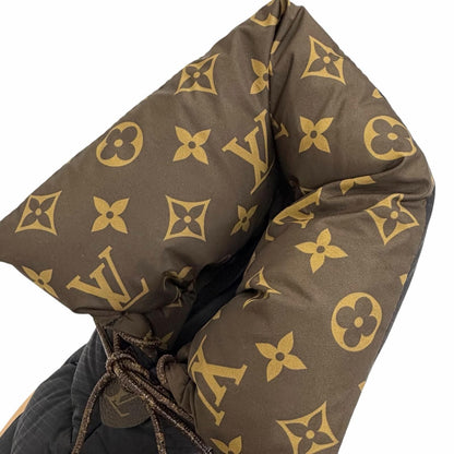 Louis Vuitton Pillow Line Monogram Snow Boots Short Black — view 8