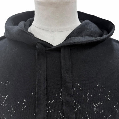 Louis Vuitton 100% Cotton Monogram Gradient Pullover Hoodie Black — view 2