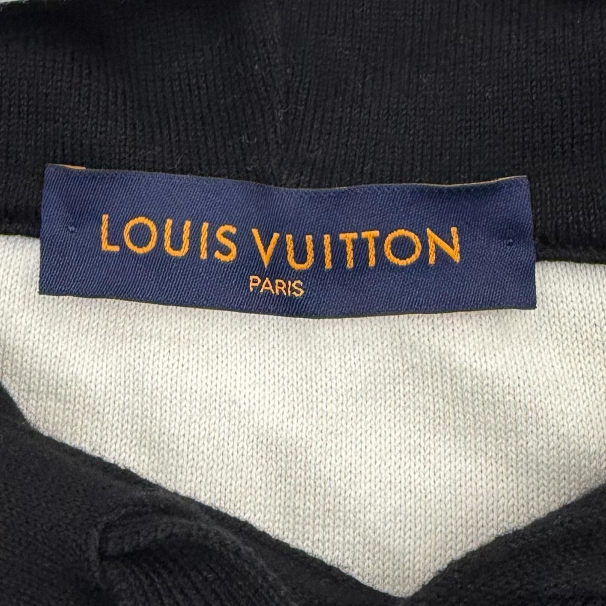 Louis Vuitton 100% Cotton Monogram Gradient Pullover Hoodie Black — view 6