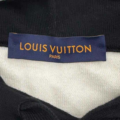 Louis Vuitton 100% Cotton Monogram Gradient Pullover Hoodie Black — view 6