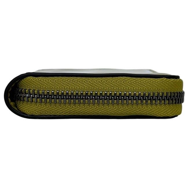 Gucci Coin Case Khaki Green Purse Wallet Leather — view 7