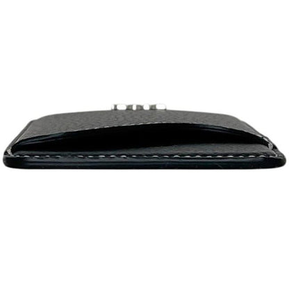 Dior Card Case Magnet Black Saddle Mag Safe Compatible Holder Leather — view 5