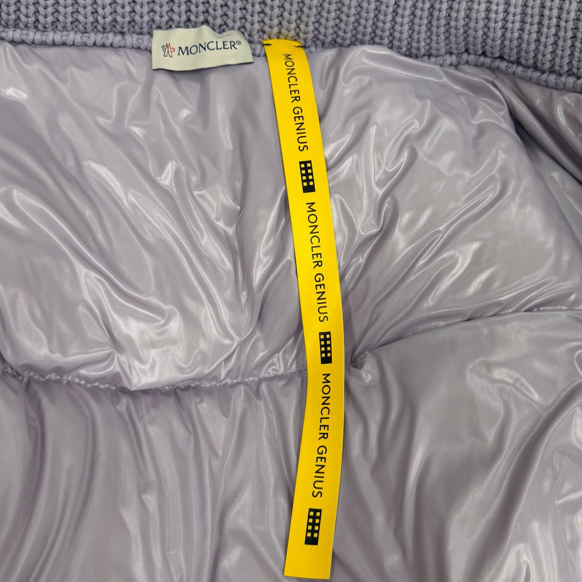 Moncler Genius 6 Alyx 6 Gardigan Logo with Patch Zip Up Jacket Purple — view 8