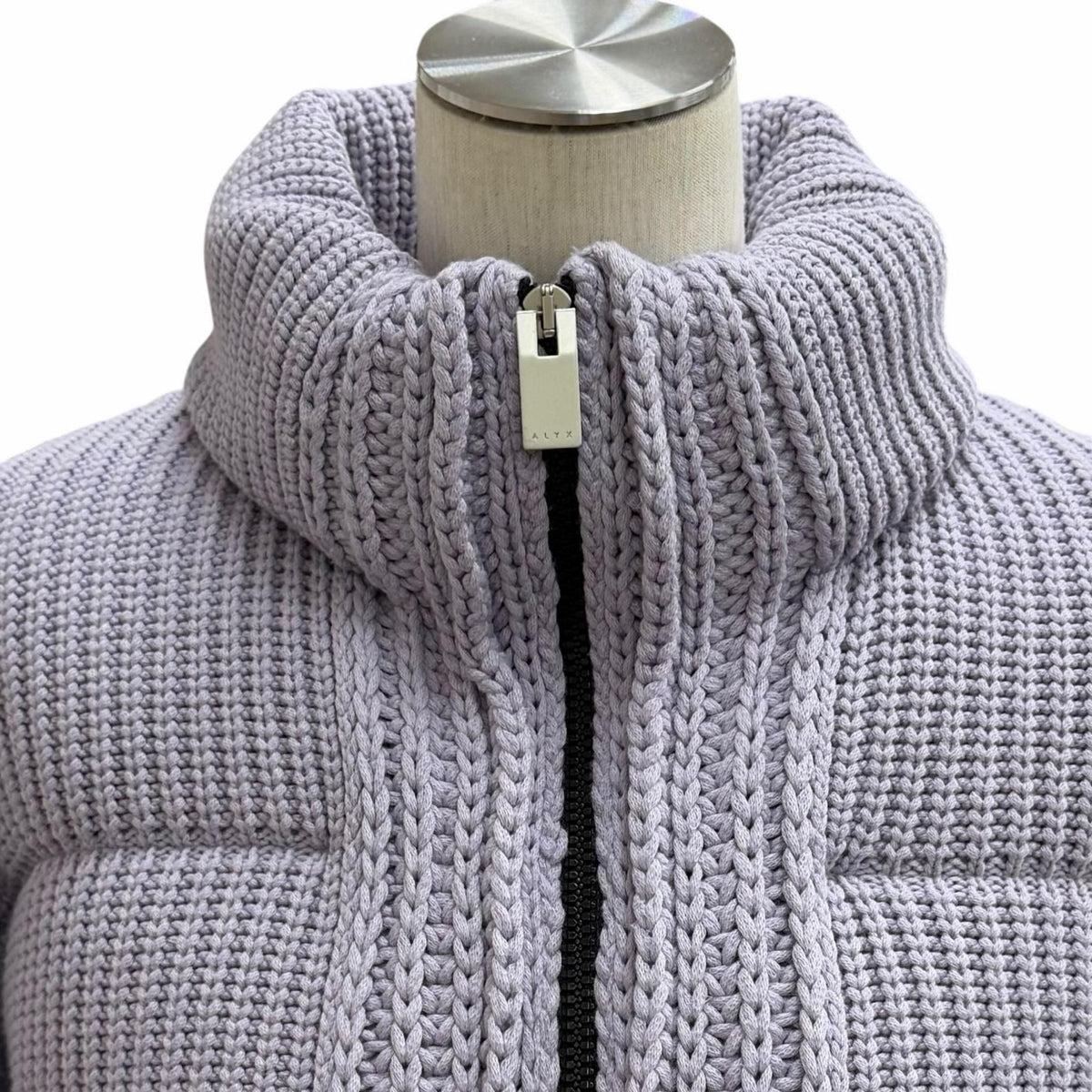 Moncler Genius 6 Alyx 6 Gardigan Logo with Patch Zip Up Jacket Purple — view 4