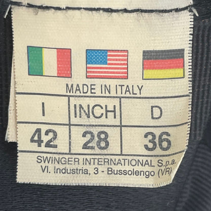 Fendi Skirt Zucca Pattern Logo with Belt Brown XL — view 6