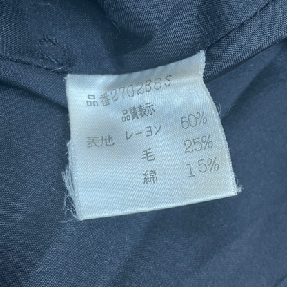Dior Jacket Wool Blend Gold Button Plaid Pattern CD Logo Orange — view 7