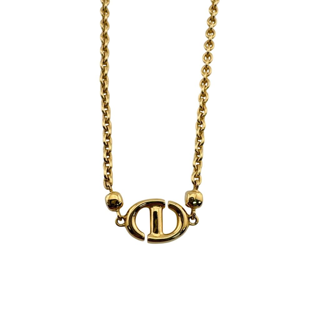 Dior CD Logo CD Navy Necklace — view 5