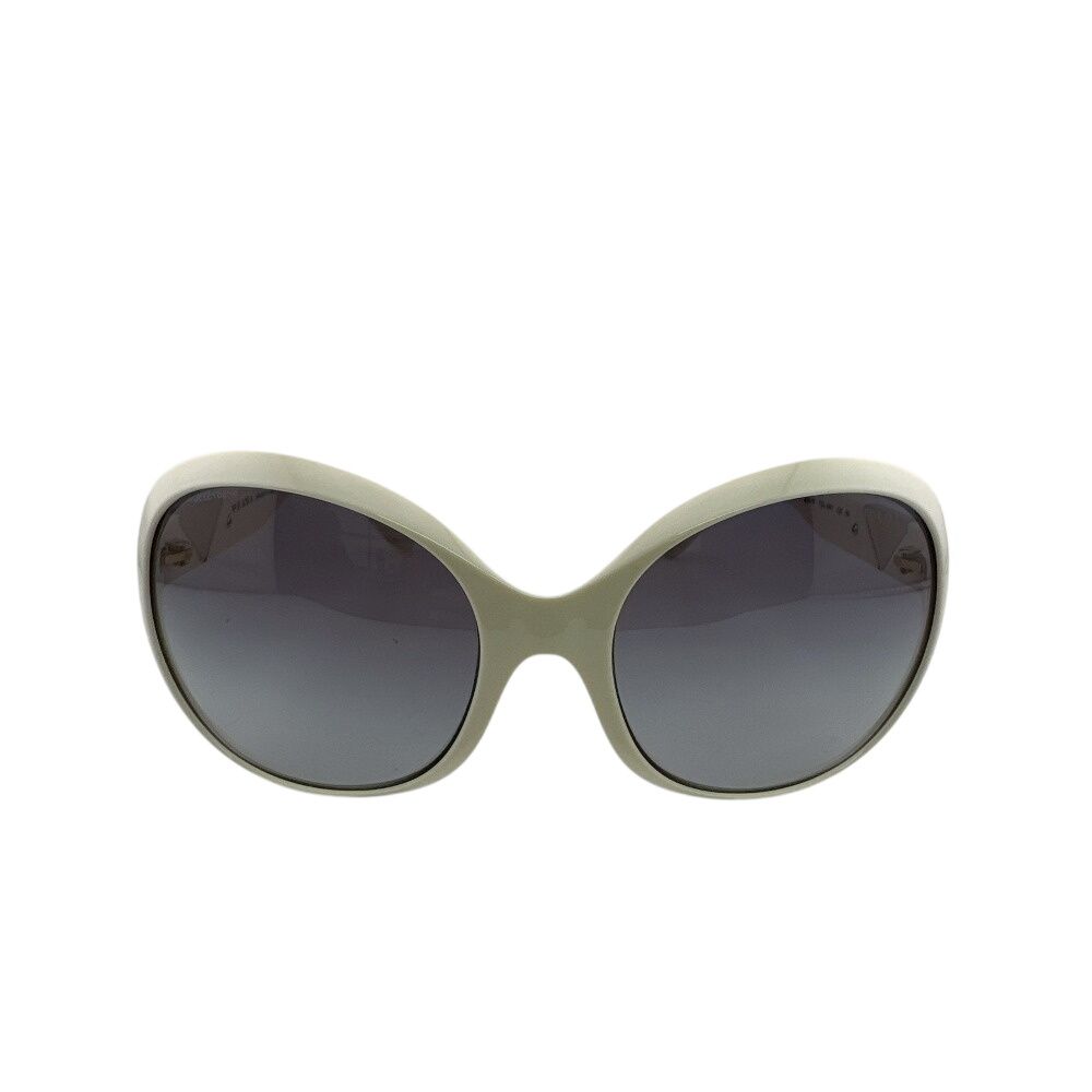 Prada Triangle Logo Square Frame Oversized Temple Sunglasses Eyewear — view 2