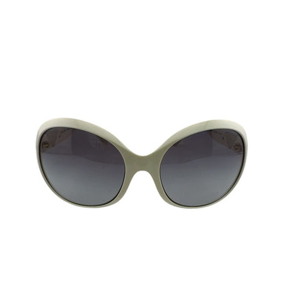 Prada Triangle Logo Square Frame Oversized Temple Sunglasses Eyewear — view 2