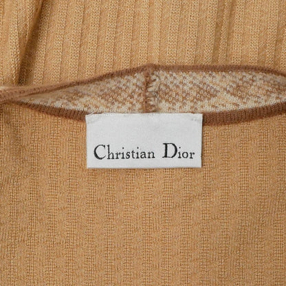 Dior Cardigan CD Logo Button Leopard Pattern Switch — view 7