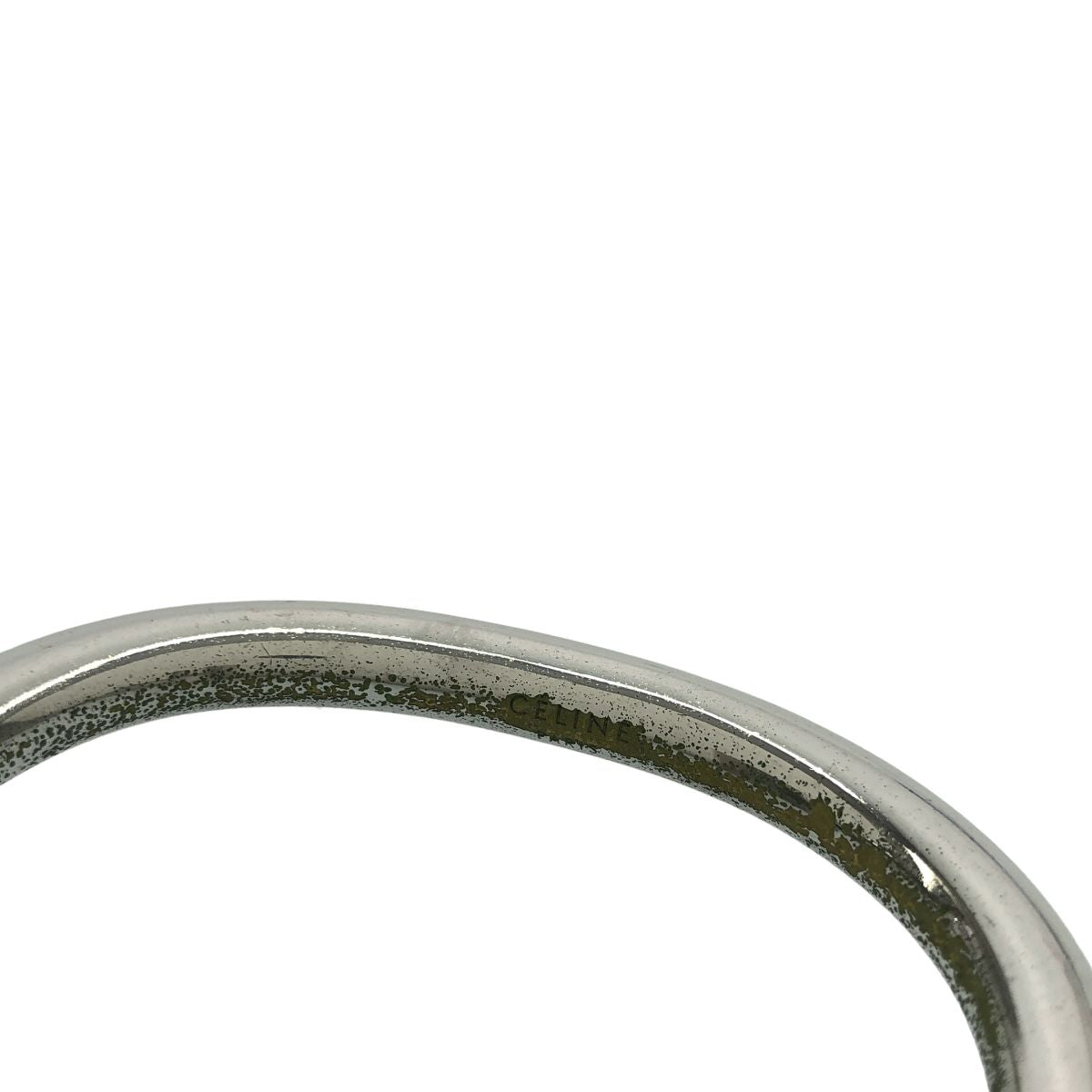 Celine By Phoebe Philo Bangle Bracelet Silver — view 4