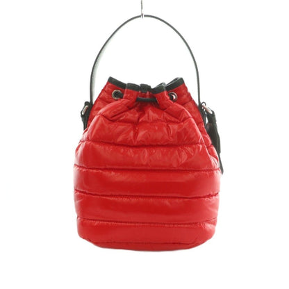 Moncler Kilia 2-Way Shoulder Bag Nylon Quilted Red Black — view 2